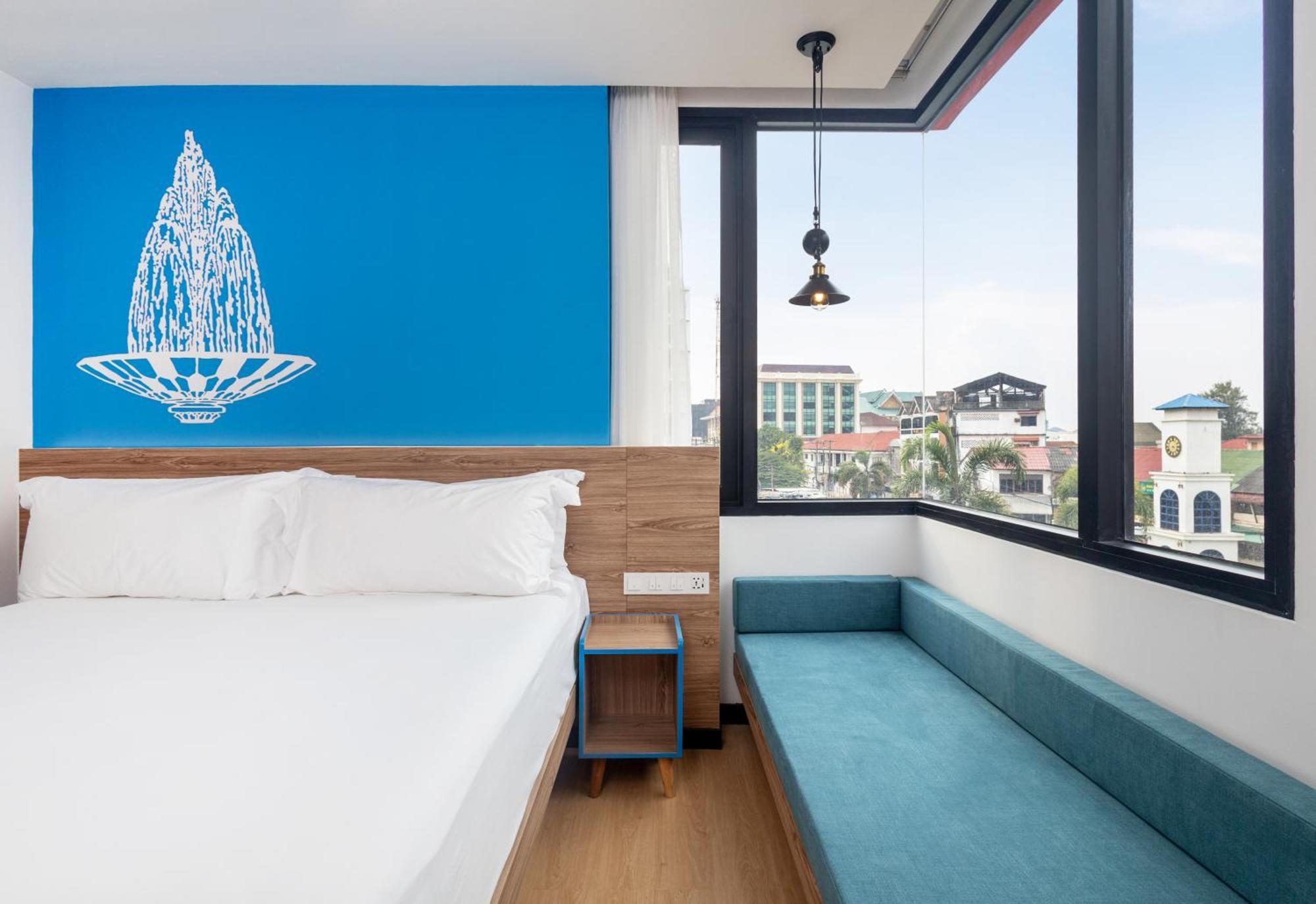 Cosi Vientiane Nam Phu Hotell Exteriör bild