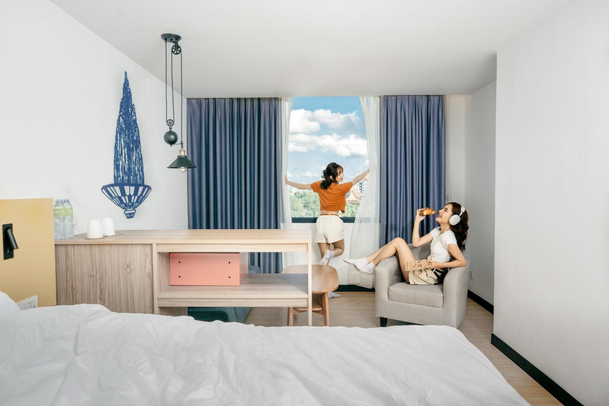 Cosi Vientiane Nam Phu Hotell Exteriör bild