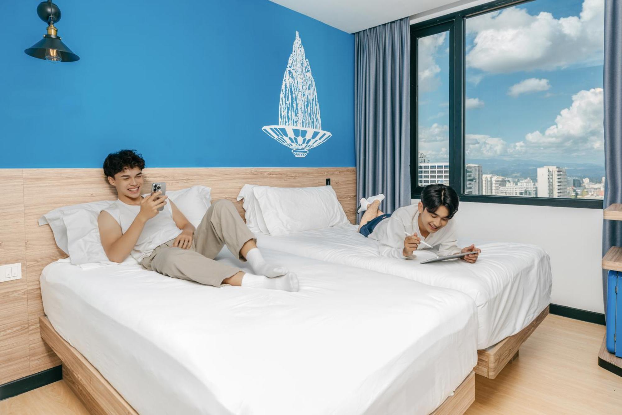 Cosi Vientiane Nam Phu Hotell Exteriör bild